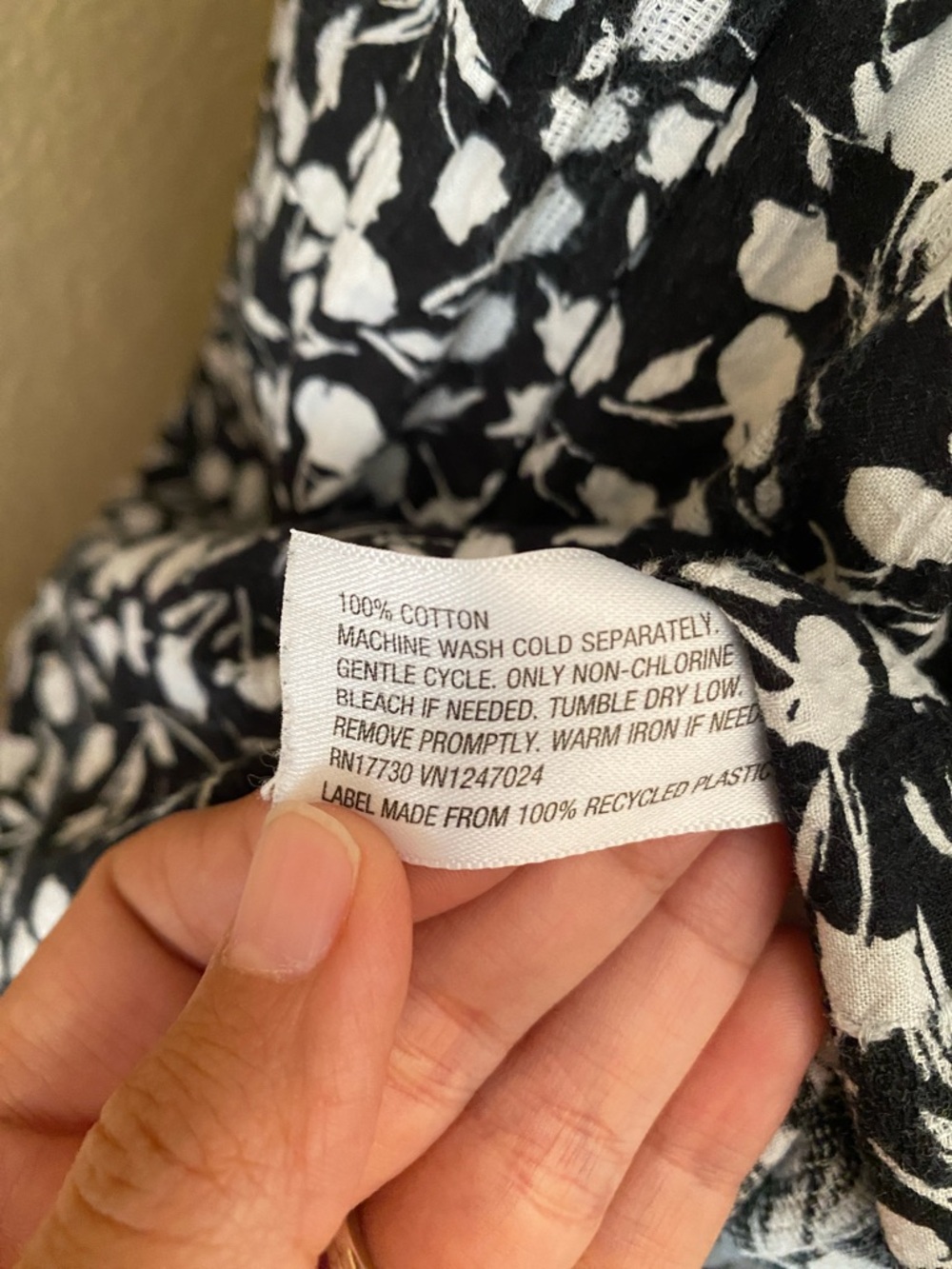 RIXO For Target Black & White Cotton Midi Dress - Picture 7 of 7